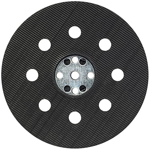 Bosch 1x 8-Hole Sanding Pad (for Pex 115 , Medium, Ø 115 mm, Accessory Random Orbital Sander