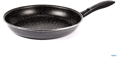 cottura vitrinor Vitrinor Maculato Padella in Ferro Smaltato K2, 22cm, Smalto, Grigio