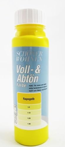 Voll- und Abtönfarbe Rapsgelb 250 ml