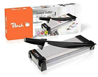 Peach Hebelschneider - für Homeoffice, Büro, Schule - bis A3 - bis 10 Blatt - Metallgehäuse - PC300-01