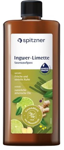 Spitzner Saunaaufguss - Ingwer-Limette 1L