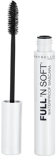 Maybelline Full 'N Soft Waterproof Mascara, Very Black, 1 Count