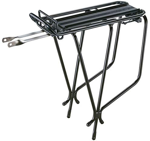 Topeak Gepäckträger Super Tourist Tubular Rack mit Federklappe, Schwarz, 15100009