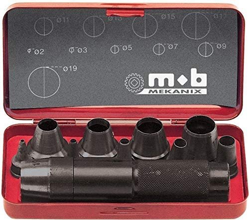 Peddinghaus 82034000 - Juego de escoplos (3-20 mm) color negro
