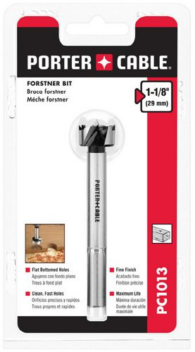 PORTER-CABLE PC1013 Forstner Bit, 1-1/8-Inch