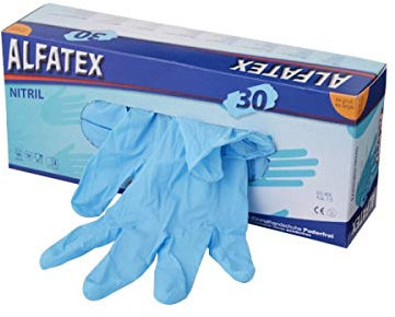 Sänger GmbH Alphatex Nitril 300, Einweghandschuhe, Gr. L