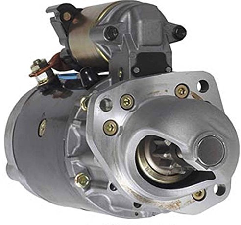 RAREELECTRICAL Starter Motor Compatible with John Deere Crawler 450G 455G 550G 555G 650G Backhoe Loader 410C