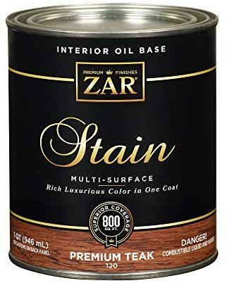 ZAR 12012 Wood Stain, QT, Premium Teak