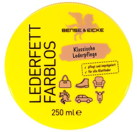 B & E läderfett – 250 g – färglöst