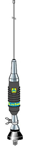 Midland - Antenna CB Funk 130 per Radio CB, Alta Prestazione per Auto e Camion, Lunghezza 130cm, Portata fino a 13Km, SWR <1.2, Potenza Max 250W, Impedenza 50 Ohm, Angolo Regolabile per Flessibilità