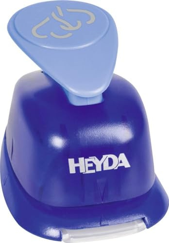 Heyda 203687529 Motivstanzer Groß Motivgröße: ca. 2, 5 cm, Motiv: Doppelherz