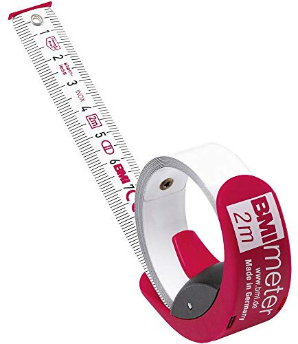 BMI 429241011 m à ruban de poche, Multicolore, 2 m