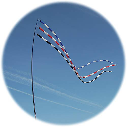 Tube Tail Windsock Black/White