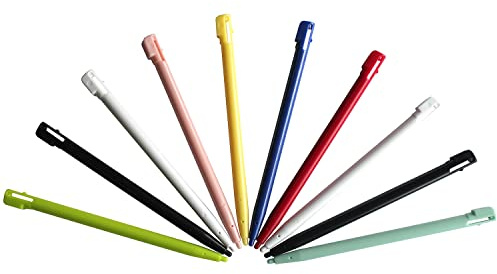 OSTENT Color Touch Stylet Compatible pour Nintendo DSi NDSi Lot de 10