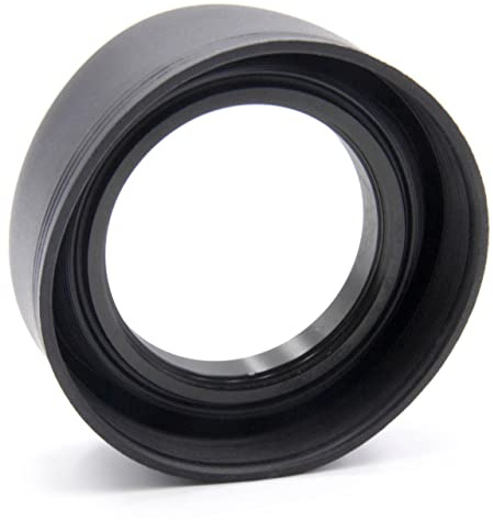 Pare-Soleil Souple 49mm pour Appareil Photo Canon Casio Pentax Olympus Panasonic Sony Nikon Ricoh Sigma Tamron Samsung Fuji Minolta Kodak