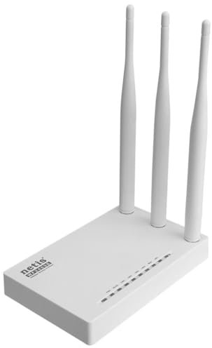 Netis Router DSL WIFI G/N300 + LAN x4, 3x Antenna 5 dBi