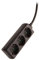 as - Schwabe 13912 Tischsteckdose, 3-Fach, schwarz