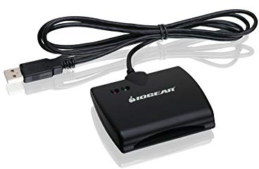 IOGEAR USB Smart Card Access Reader,TAA Compliant, GSR202