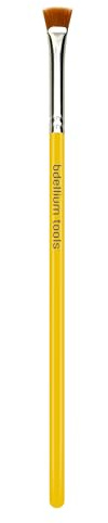 Bdellium Tools Professional Makeup Brush - Studio Series 731 Mascara Fan - With Soft Synthetic Fibers, For Applying Mascara (Yellow, 1pc)