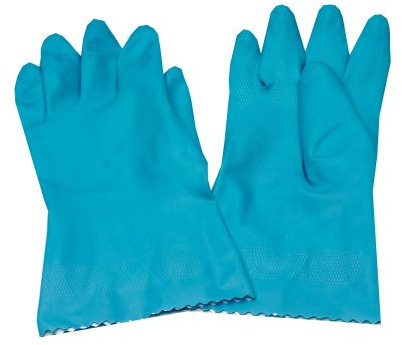 Fsmisc Medium Caterpack Rubber Glove, Pack of 6
