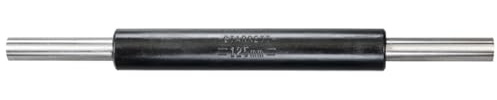 Starrett 234 ma-125 Ende Messlatte mit kugelförmigem Ende und wärmeisolierendem Griff, 6,3 mm Durchmesser, 125 mm Länge