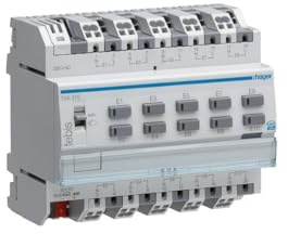 Hager TXA310 KNX Binäreingang 10-fach 230V mit Handbedienung 6TE