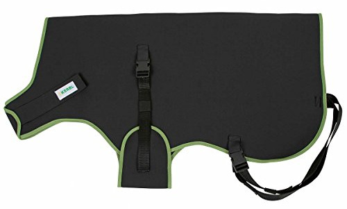 Kälberdecke Premium schwarz, 70 cm