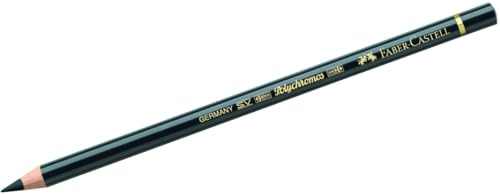 Faber-Castell Polychromos Farbstifte, Schwarz, 6 Stück