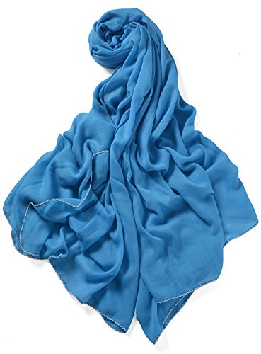 Miobo XXL Damen Stola Schal Unifarbe 220x 140 CM in verschiedenen Farbe aus Viskose