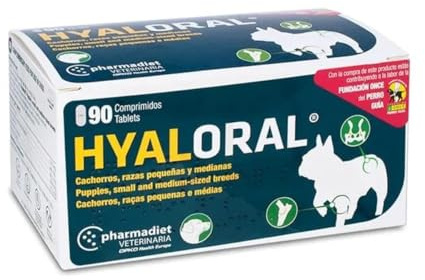 Opko Farmadiet Hyaloral 90 Comprimidos En Blíster Para Perros Razas Pequeñas Y Medianas