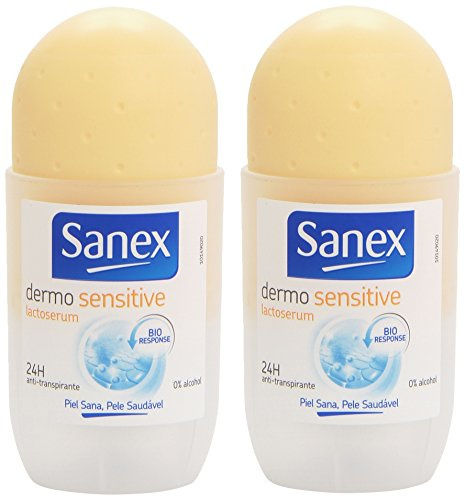 Sanex Dermo Sensitive Set de 2 Déodorants Roll-On