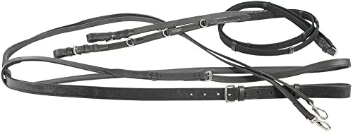 Harry's Horse 28400080-05cob Thiedeman -Zügel - Cob, M, schwarz