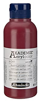 Schmincke AKADEMIE Acryl color Kadmiumrotton tief 250 ml, 23 341 027