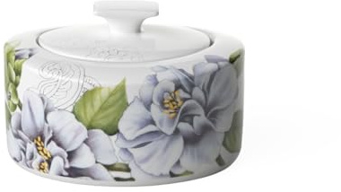 Villeroy & Boch 10-4380-0960 Quinsai Garden Zucker-/Marmeladendose, Porzellan