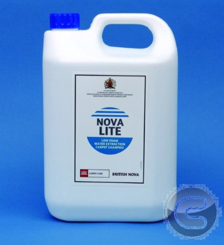 Cleenol BN2047 Novalite Low Foam Carpet Shampoo, 5 Litres, Pack of 2