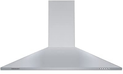 Cookology CH900SS/A 90cm Chimney Cooker Hood Extractor Fan, Energy A Rated, 3 Speed 450m3/hour, LED Lights, Wall Mount Range Hood - in Stainless Steel