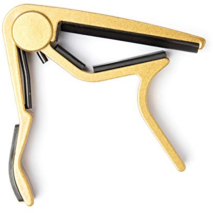 JIM DUNLOP Kapodaster Trigger Gold, Folkgitarre, Platte