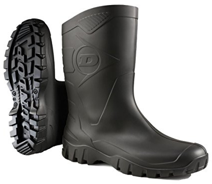Dunlop Bottes en Caoutchouc Homme - Noir (Black 002)- 37 EU