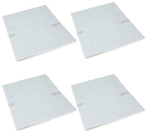First4Spares 4 x 57cm x 47cm Oven Cooker Extractor Hood Grease Filters Compatible With Smeg Extractors