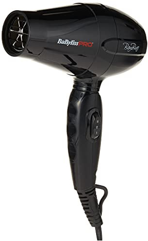 Babyliss Pro BAB5510E Bambino Haartrockner Reisefön, schwarz 1 Stück (1er Pack)