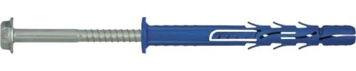 Rawlplug R-FF1-N-10K240 Lot de 25 chevilles à tête fraisée avec collier 10 x 240 mm