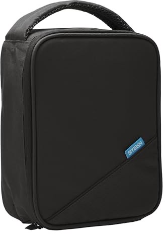 Smash Insulated Lunch Bag, Fabric, 8cm x 18cm x 25cm,Black