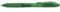Pentel EnerGel X BL107-DX Gel-Tintenroller, grün, 0,7 mm Strichstärke, Druckmechanik, nachfüllbar