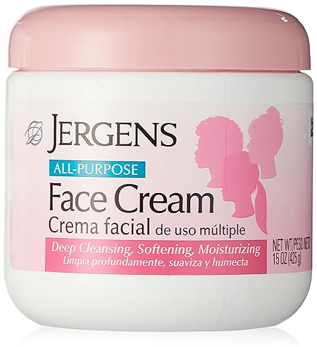 Jergens All-Purpose Face Cream, 15 Ounce (Pack of 2)