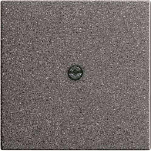 Gira 027428 Abdeckung Schnurableitung und Verbinderdose System 55, anthrazit
