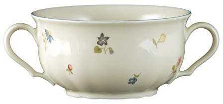 Seltmann Weiden Suppenobertasse 0, 35 L Marieluise Streublume, Hartporzellan, Bunt, 15.6 x 11.5 x 5.4 cm