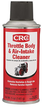 CRC Throttle Body & Air Intake Cleaner 05678 – 5 WT OZ, Cleaner for All Fuel Injected Gasoline Engines