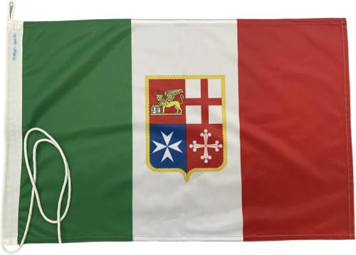 OSCULATI Pavillon Italien Marine Marchande 40 x 60 cm