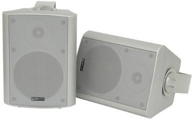qtx Z7J 2WAY ACTIVE MONITOR HOME ENTERTAINMENT SYSTEM STEREO SPEAKER SET WHITE