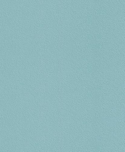 Rasch Tapeten 475524 - Unitapete in Türkis aus der Kollektion Das Beste - 10,05 m x 0,53 m (LxB)